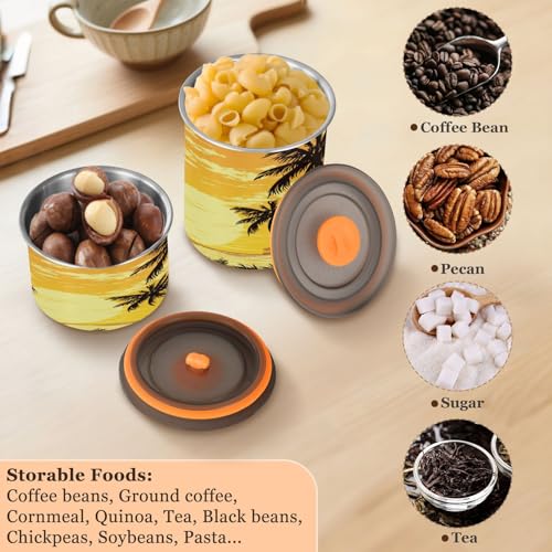 Envase para café hermético acero inoxidable 500 ml miniatura 5