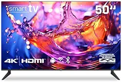 Smart TV HQ 50" UHD Tela sem Bordas Sistema Android Design Slim HQS50NKHM