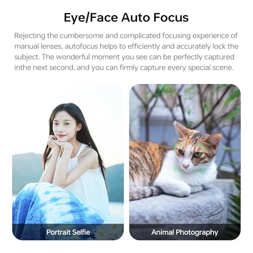 Image of VILTROX AF 50mm F2.0 Air E Lens for Sony E Mount, F /2.0 Large Aperture Wide Angle Auto Fucus Standard Prime Full Frame FE Lens for Sony E Mount a7II a9 A1 FX3 ZVE1 a6000 a6400 ZV-E10 a7R a7S a7C