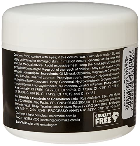 Clown Makeup Profissional 60G, Colormake, Marrom