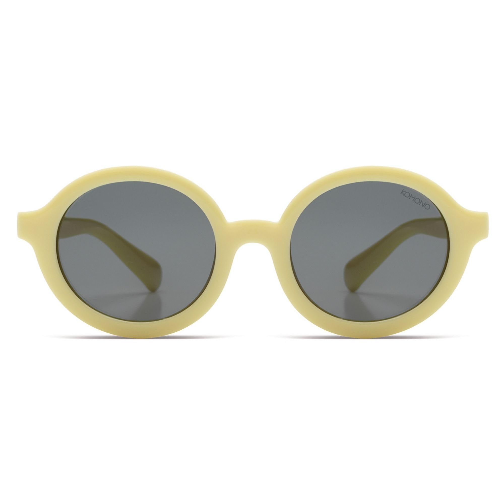 KOMONO Lele JR. Gafas de sol redondas para niños con protección UV y lentes resistentes a los arañazos, para bebés, niños pequeños, unisex, para niñas y niños de 1 a 2 años