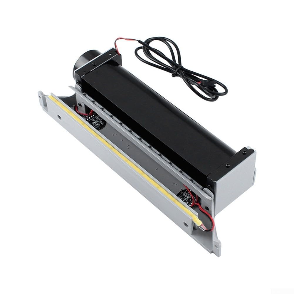 Ventilador de aire de flujo cruzado, paquete de 1, ventilador de refrigeración auxiliar X-Axis para impresoras 3D, flujo de aire circunferencial uniforme, control de velocidad inteligente de modo
