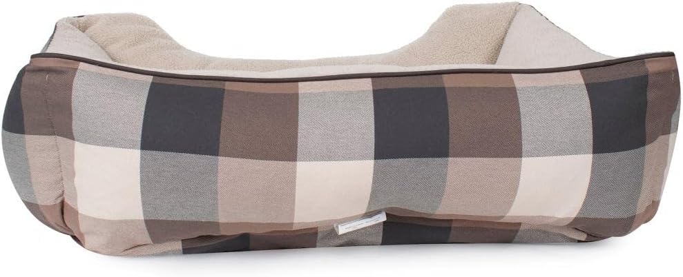 Pendleton Cotton Kuddler Dog Bed, Sherpa Interior (Large)