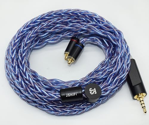 �yJSHiFi-Storm�zMMCX2.5mm���P�[�u�� 2.5mm�P������+�⃁�b�L �C���z���A�b�v�O���[�h�P�[�u�� MMCX�C���t�H�������P�[�u�� (MMCX2.5mm)