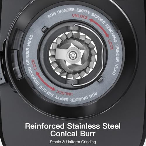 30% Off Electric Coffee Grinder with 51 Grind Settings - Image 3