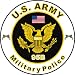 United States Army MOS 95B Military Police Decal Sticker 3.8"