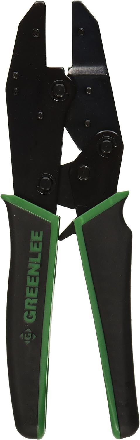 Cadre à sertir Greenlee 45504 d'une longueur de 23 cm assurant un sertissage précis sans effort