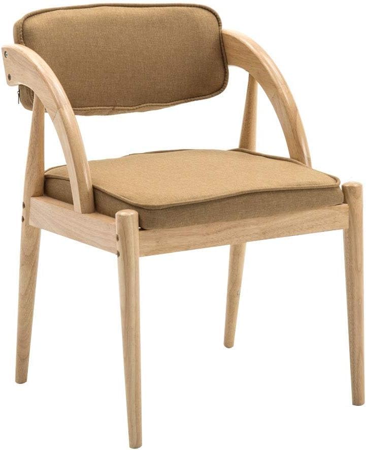 Chaises de salle à manger en bois massif pour repas de famille chaleureux