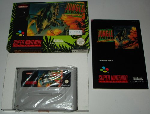 Jungle Strike - The Sequel to Desert Strike - [SNES]