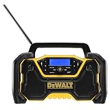 DEWALT Radio de Chantier 10,8/14,4/18V Li-ION XR Dab+ / FM - sans Batterie DCR029-QW