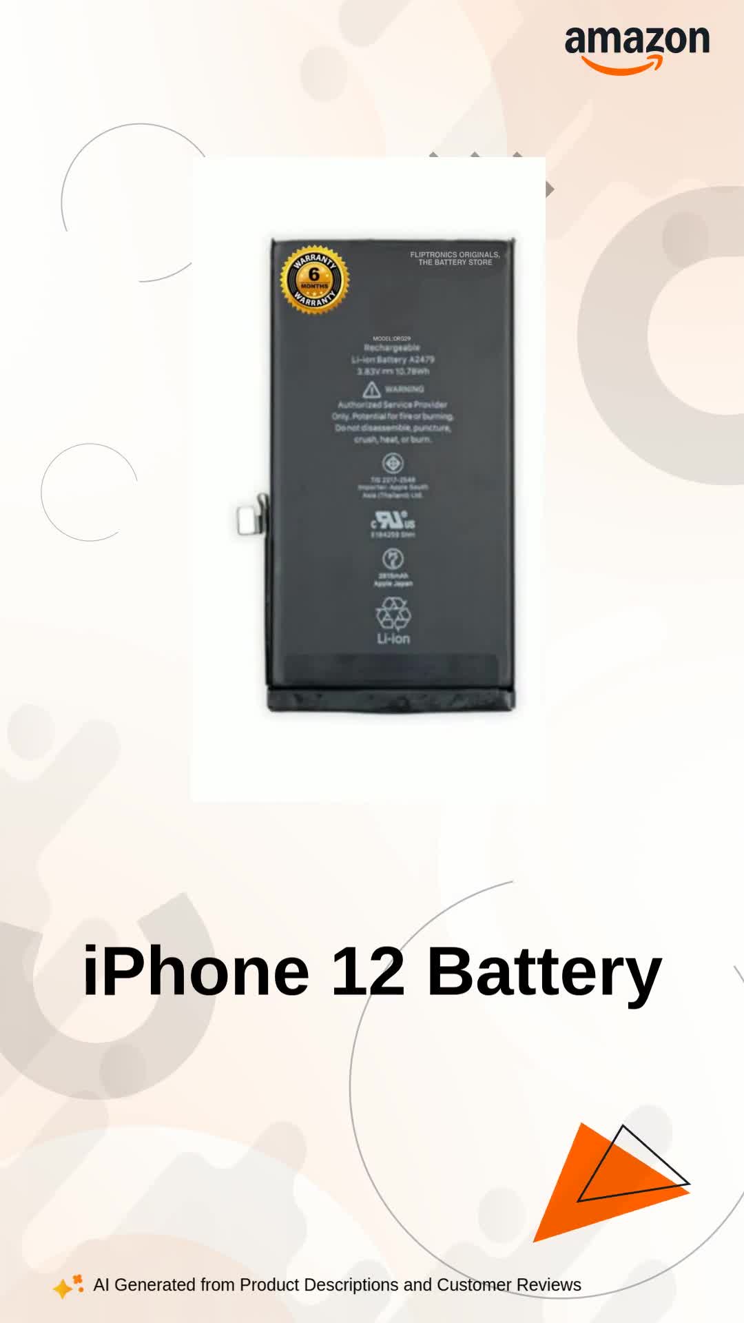 Original Battery for iPhone 12