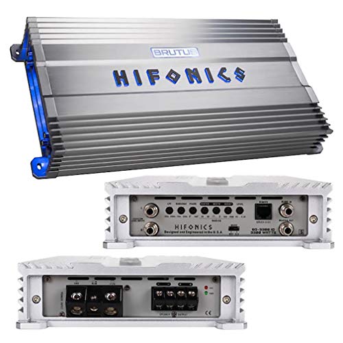 Hifonics Brutus Gamma BG Series 3,300-Watt Max Monoblock Super D-Class Amp (HIFBG33001D)