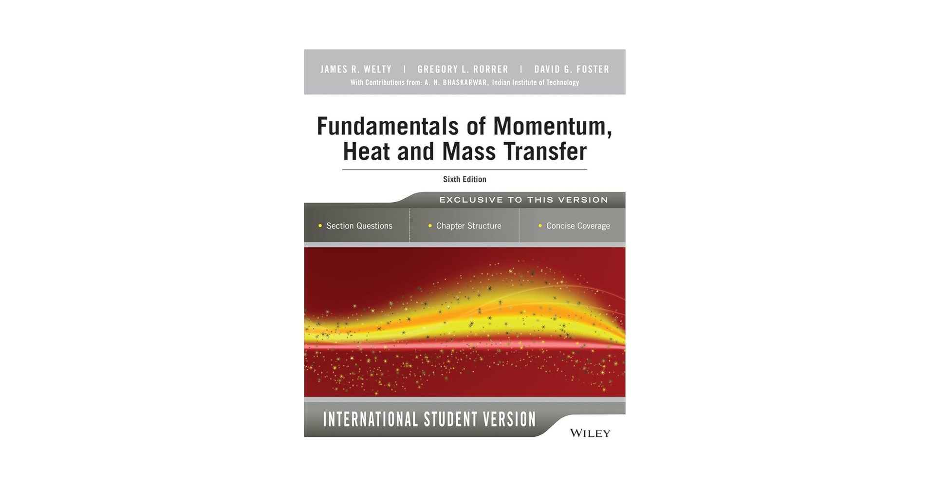 Amazon.com: Fundamentals of Momentum, Heat and Mass Transfer