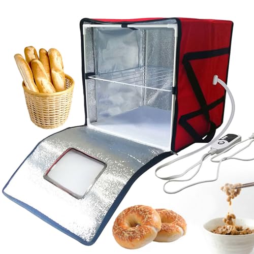 Caja De Fermentación Para Masa De Pan Y Pizza, Con Estante Interior, Control De Temperatura Y Temporizador, Para Uso Familiar/Restaurante, Para Preparar Pan, Yogur, Natto Y Dulces Vino, Queso,L