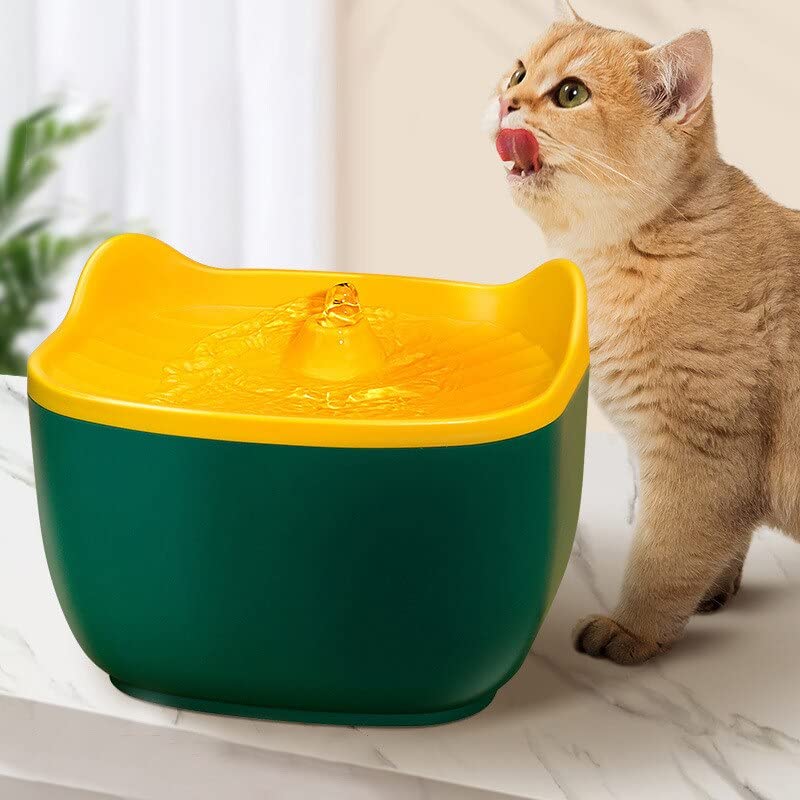 Fuente de agua automática para perros y gatos 2.5L blanca miniatura 4