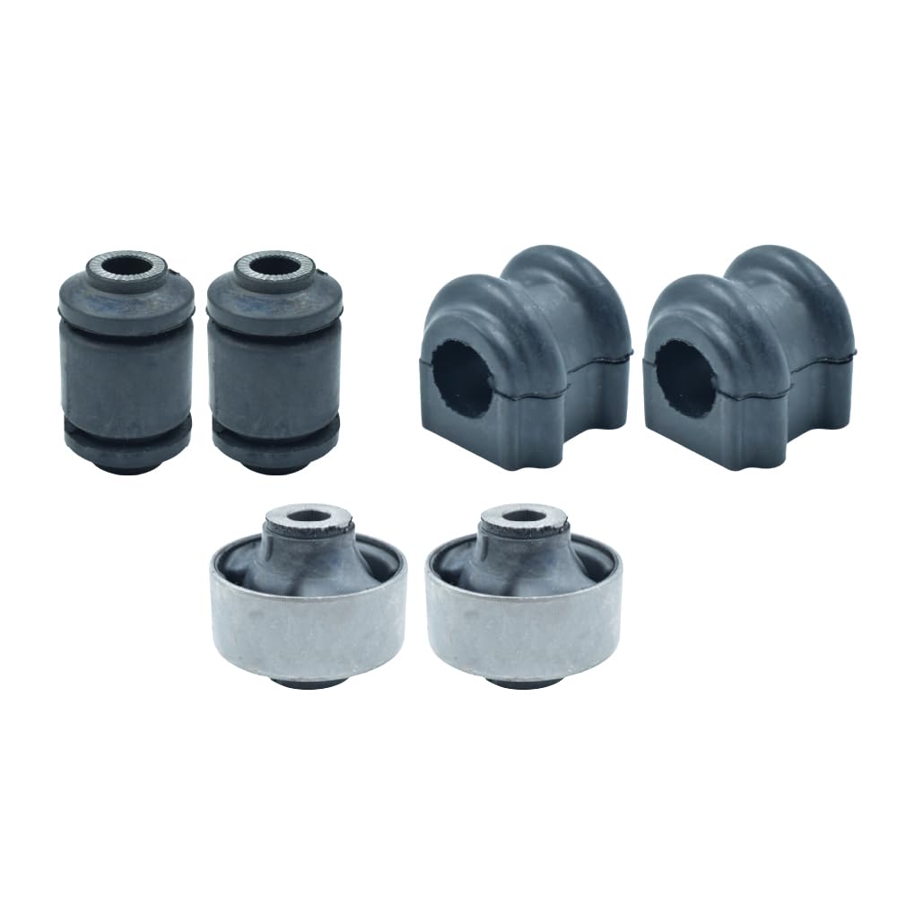 Hasti Rubber Parts HY Verna Fluidic / i20 Elite Front Suspension Control Arm Bush Kit 6 Pcs