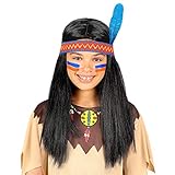 Hierbei handelt es sich um eine Indianerperücke von Widmann