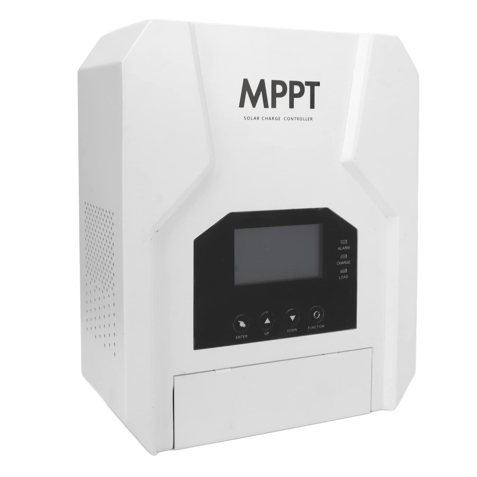 Changor Controlador de Carga Solar MPPT Regulador de Alta Eficiencia 40A para Estaciones Eléctricas Exteriores y Vehículos Recreativos Aleación de Aluminio
