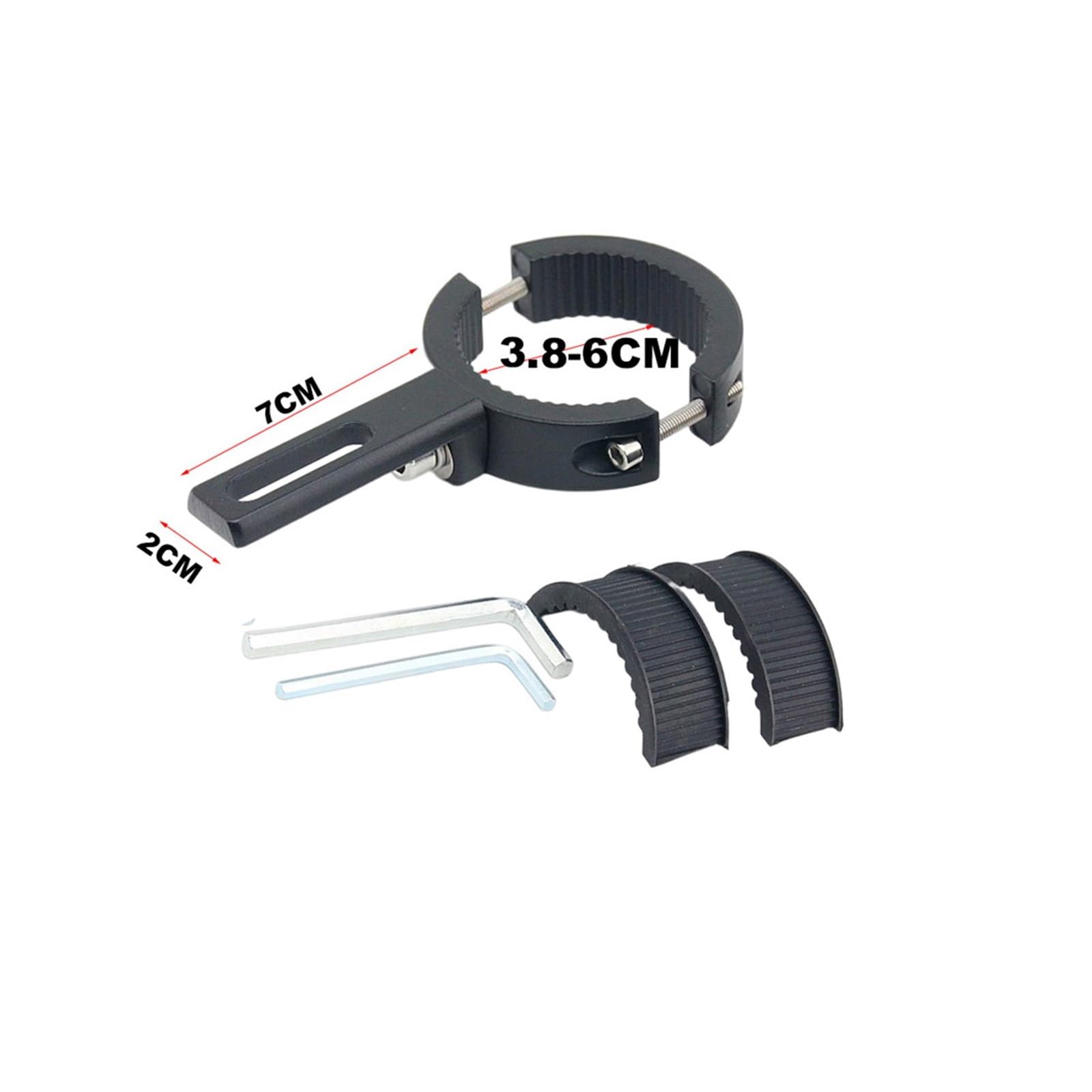 CHARMNAIL Scheinwerfer Halterung 2er Set - Universell Für Motorrad & ATV