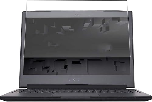 Anti Blue Light Tempered Glass Screen Protector Film, compatible with Gigabyte AERO 14 (Late 2016) Series 14" (Active Area Cover Only) Protective