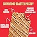Smash Foods Toasties Variety 3 Pack – Healthy Whole Wheat Toaster Pastries Strawberry, Blueberry, Grape – No Refined Sugar, Real Fruit Filling – 9 Pastries Total – Non-GMO, Simple Real Ingredients