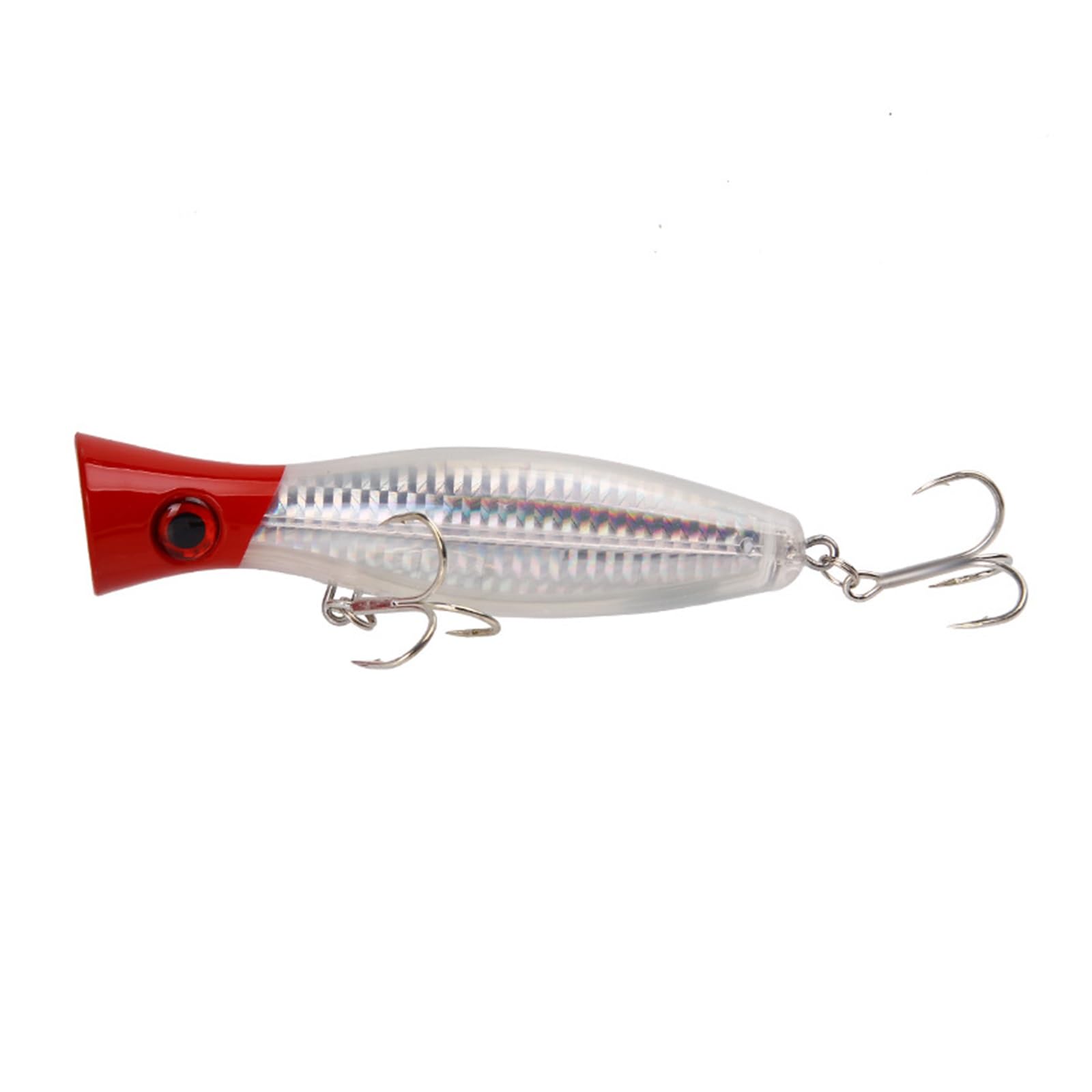 Big Popper – Esca Da Pesca Topwater Galleggiante 12cm / 1,5 Oz – Per Spigole, Bass, Barracuda