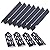 Cozilar Grill Flavorizer Bars for Weber Genesis II E-410, S-410, LX E-440, S-440, Weber Genesis 2 66041, 66033, 66796, Heat Deflectors BBQ Gas Grill Replacement Parts, 17” Porcelain Steel Flavor Bars