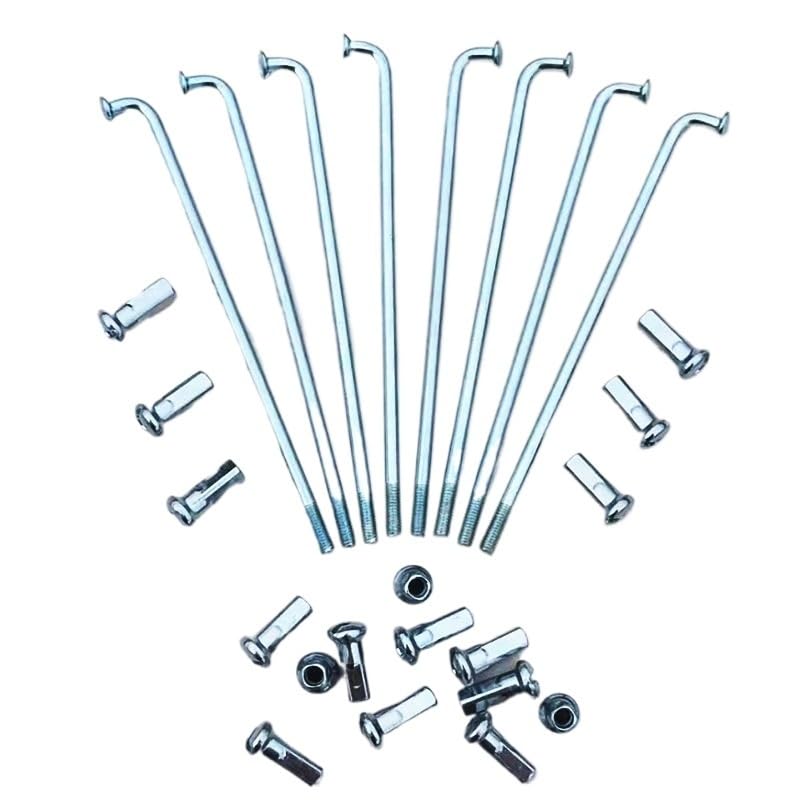 Rayons de vélo électrique 12G longueur 185mm à 255mm avec écrous pour roue de vélo cargo motorisé