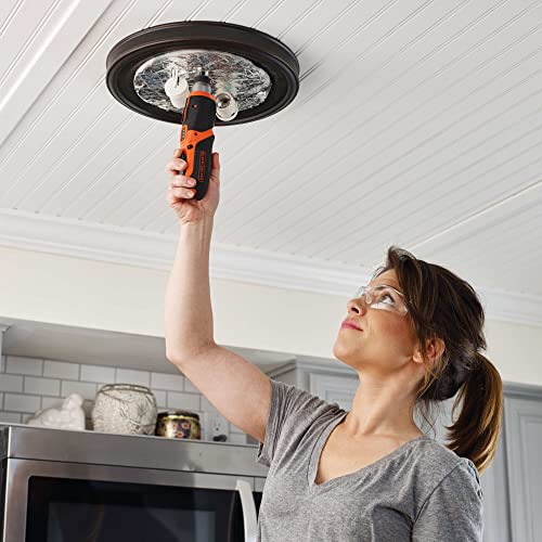 Image of BLACK+DECKER BDCS40BI 4V MAX Lithium Pivot Screwdriver