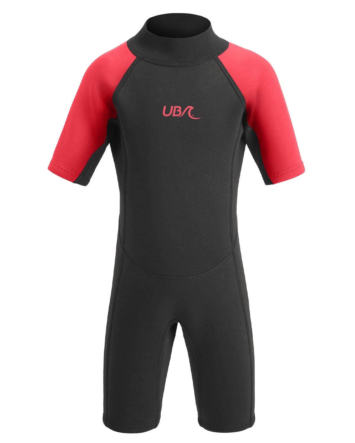 Kids Sharptooth Short Length Wetsuit WS1254 Red 11-12 Years โ image 1