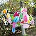 Toucan Parrot Luau Party Decorations,Pool Party Decorations Tropical Bird ,Tiki Bar Decor,Hawaiian Decor ,for Summer,Beach Pool,Tiki,Wedding,Birthday Supplies