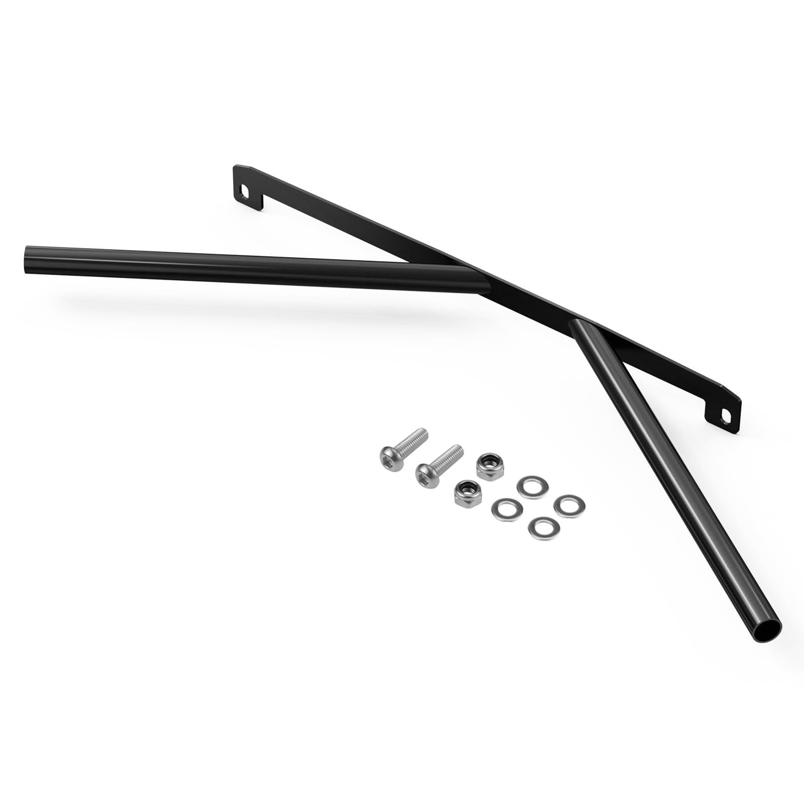 Bevinsee Nierenstreben-Stangen-Tuning-V-Strebe Compatible with E46 320i 323i 325i 328i 330i 330 Ci 330 xi 323 Ci 325 Ci, Schwarz