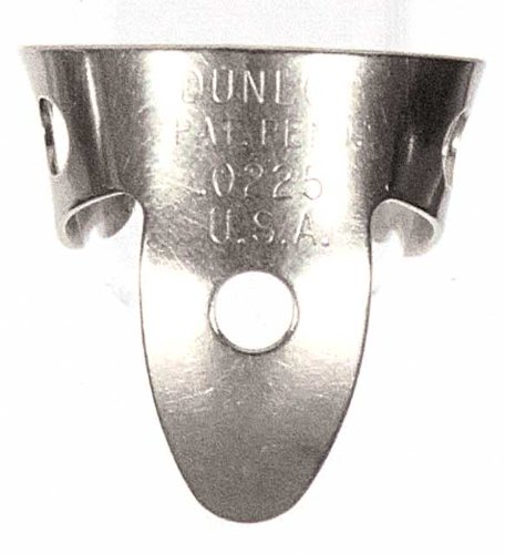 Image of Jim Dunlop 34R025 .025 Inch Nickel Silver Finger and Thumbpicks, 50-Pack