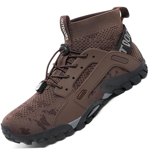 VTASQ Herren Damen Wanderschuhe Anti-Rutsch Wanderstiefel Trekkingschuhe...