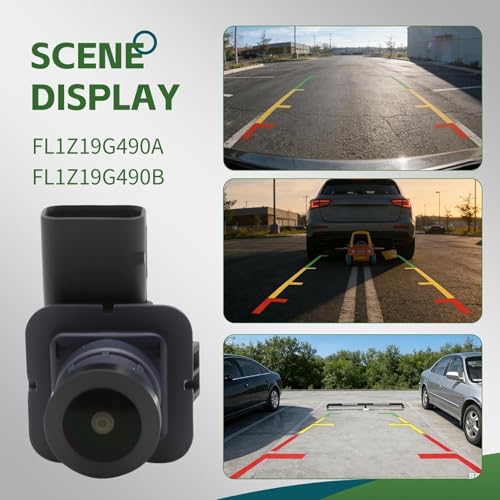 Image of FL1Z-19G490-A Rear View Backup Camera Fit Expedition 2015-2017 | Backup Camera Parking Assist,Replace FL1Z-19G490-B,The scene is naturally and realistically depicted