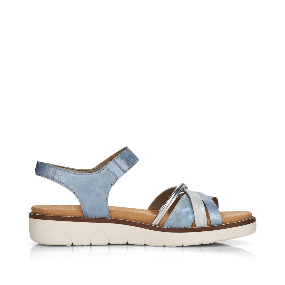 Remonte Damen Riemchensandalen D2058, Frauen Sandalen,lose Einlage