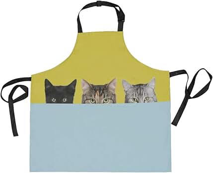 Amazon｜Chovy エプロン 女性用 H型 おしゃれ キッチンエプロン メンズ