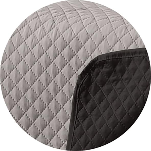 Estoralis | AVA | Copridivano in stile moderno | Tessuto trapuntato reversibile | Beige/Marrone | Per divano a 3 posti | Dimensioni del tessuto 150 x 220 cm (larghezza per altezza