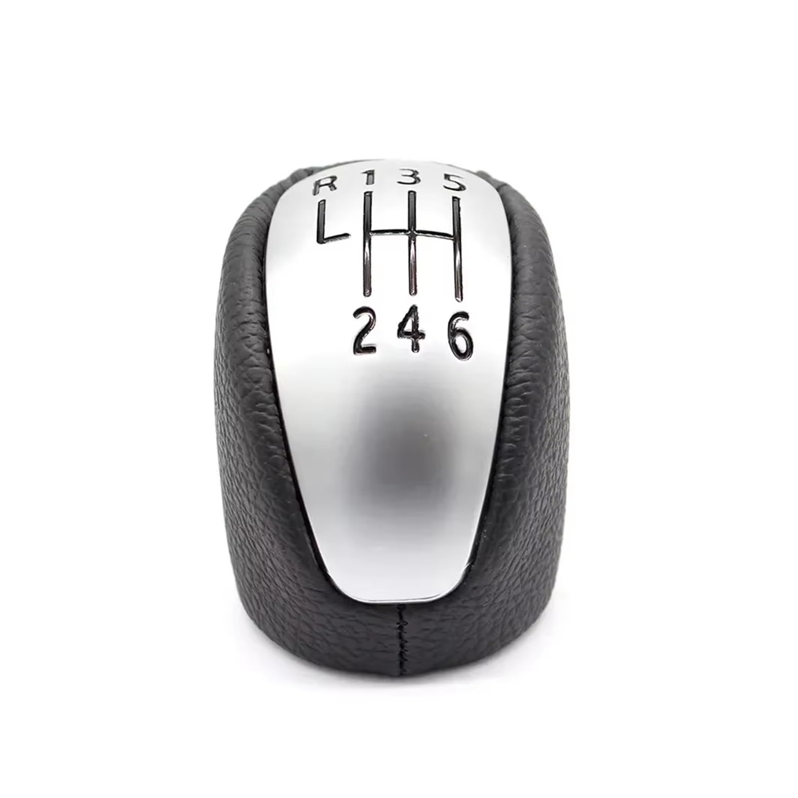 OUVECR Car Shift Gear Knob Handle for Laguna 3 MK3 2008-2014 Manual Selector Car Change Gear Shift Knob Lever Gearbox Shifter Cover Gear Shift Cover