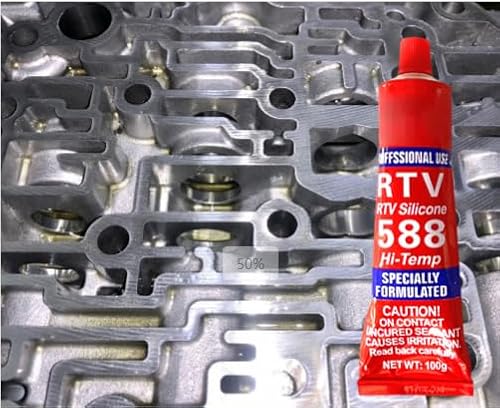 Sellador de Juntas de Culata, 100g, Alta Temperatura, Silicona Negra