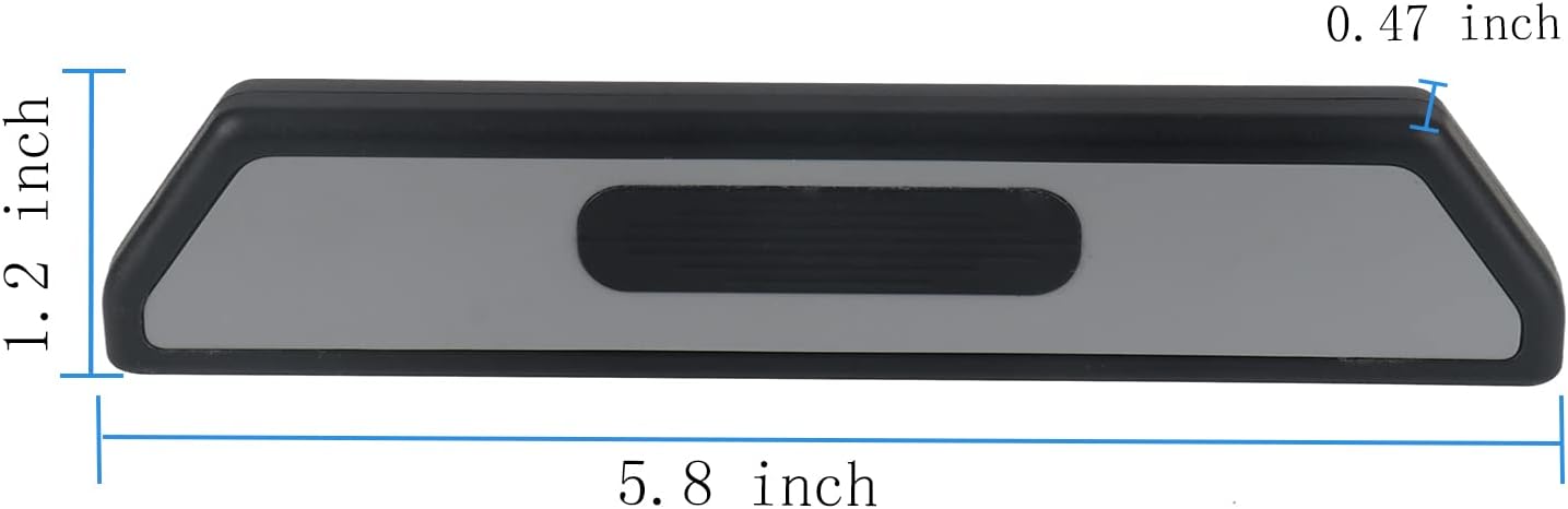 Laptop Desk Stopper，Baffle (Black) image 3 of 5 B0BTLRHY2K