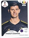 2018 Panini World Cup Stickers Russia #514 Thibaut Courtois Belgium Soccer Sticker