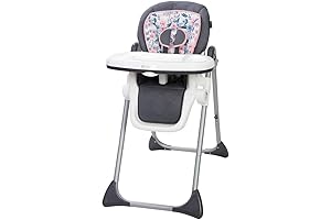 Baby Trend Tot Spot High Chair for Baby Girl in Bluebell