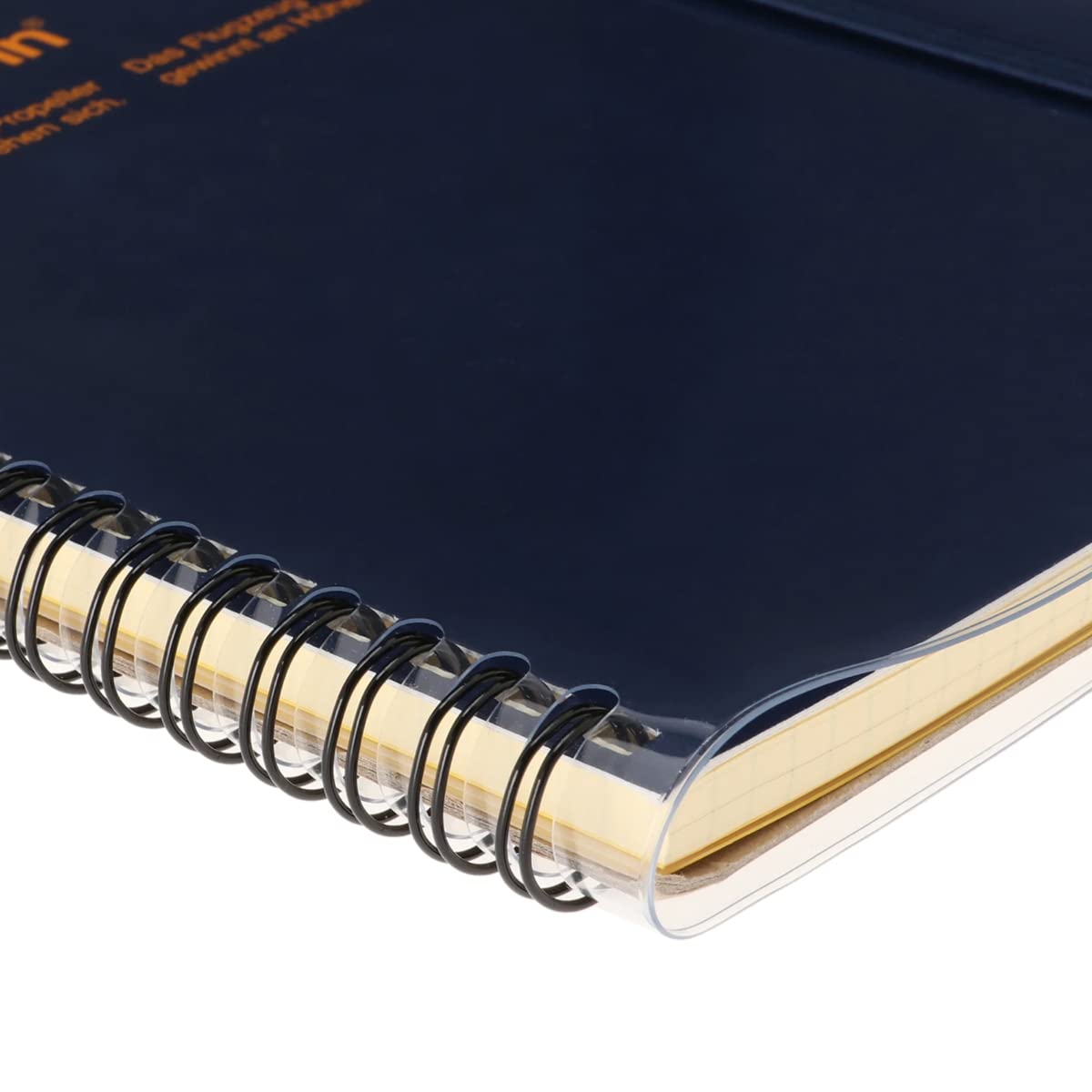 Rollbahn Pocket Memo Cover, Clear, For Use With Rings (A5 Size)      Office Product