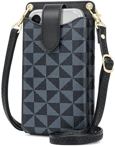 Image of Peacocktion Small Crossbody Cell Phone Purse for Women, Lightweight Mini Small Crossbody Bags for Women with Card Slots
