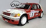 peugeot 205 rallye 1.3 Collection Ottomobile OTTO Mobile – ot647 – Peugeot 205 T16 – Rallye Ypern 1985 – Echelle 1/18 – Rot/Weiß