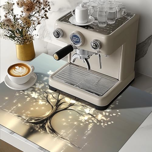 Image of HOMETITUTE Butterfly Tree of Life Stove Covers 28x20 Diatomite Mat