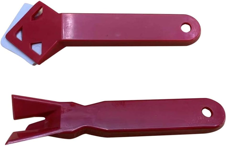 Squeegees 2pcs Silicone Scraper Caulking Grouting Sealant Finishing