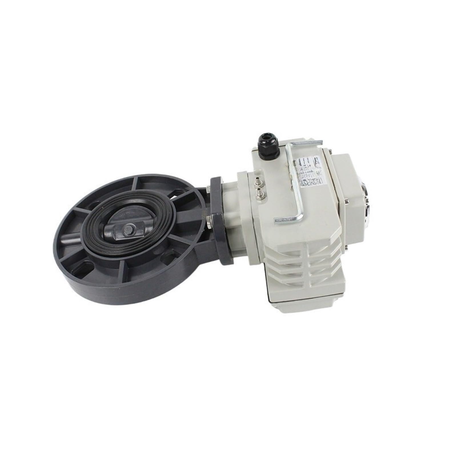 UPVC Electric Valve DN100 Clamped Flange Valve(DN125)