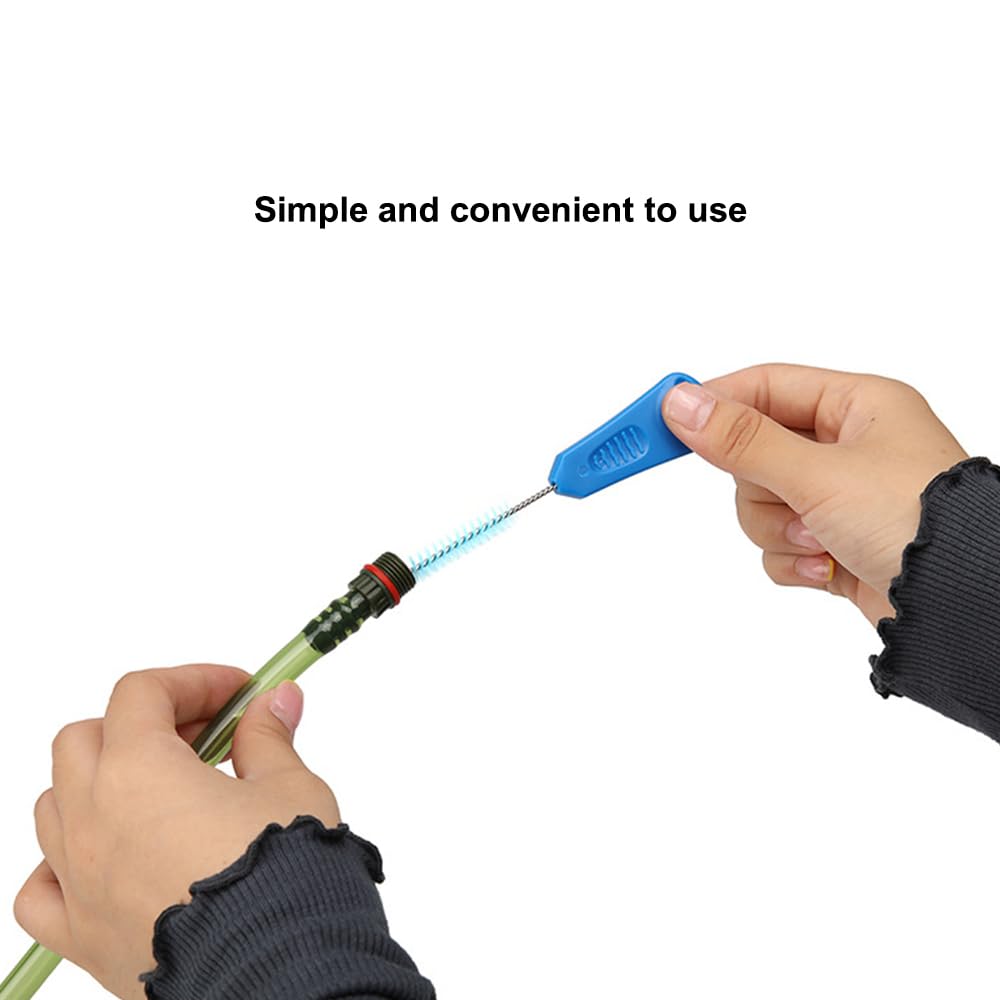MiOYOOW 2 juegos de kits de limpieza vejiga de hidratación, conjunto de limpieza de vejiga de agua 4 en 1 kit de limpieza para tanque de agua multifuncional para bolsa de hidratación deportes al aire